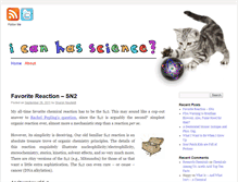 Tablet Screenshot of icanhasscience.com